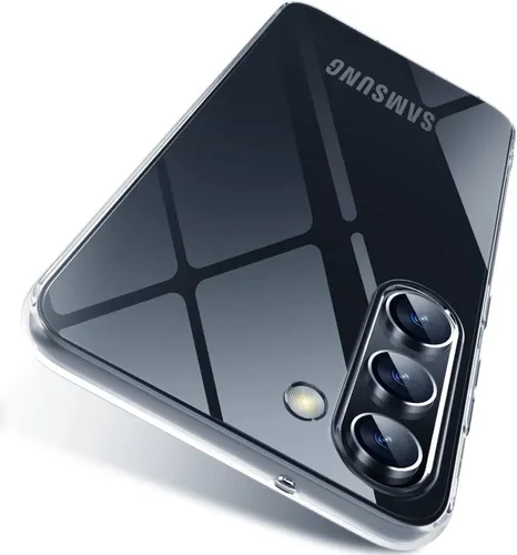 Hülle für Samsung Galaxy S24 FE Silikon Schutzhülle Slim Fit Case Transparent
