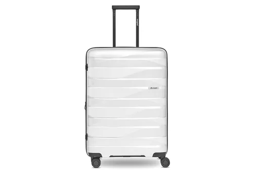 Bergpfeil Hartschalen-Trolley Travel in weiß von Bergpfeil