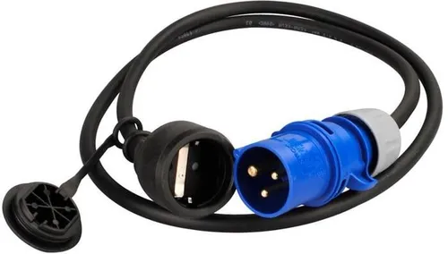 Carbest CEE-Stecker / Schukokupplung, 2,5mm², 40cm