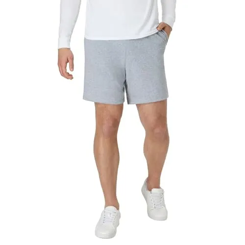 Produktbild Hanes Herren-Shorts aus Jersey-Baumwolle, Leichter Stahl, 3X-Groß