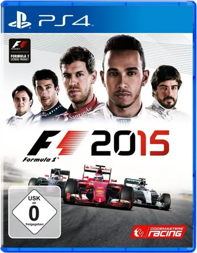 F1 2015 - [PlayStation 4] - Rasante Formel-1-Simulation für PS4, mit realistischen Grafiken und packendem Gameplay für echte Motorsport-Fans.