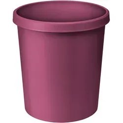 helit the green german Papierkorb 18,0 l rot, 1 St.