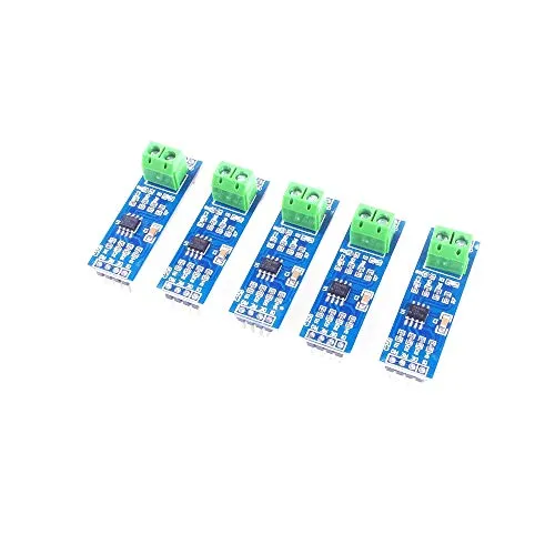 ANGEEK 5 Stück MAX485 Module 5V TTL to RS485 Converter Module kompatibe mit Arduino Raspberry Pi DIY