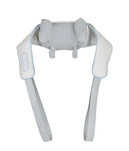 Genius Nacken-Massagegerät Eazzzy – Kabelloses Massagegerät mit 3 Intensitäts- und Temperatur-Einstellungen - Nackenmassagegeräte für entspannende Momente: Das Eazzzy Massagegerät bietet Ihnen kabellose Flexibilität, individuelle Intensität und Wärme für eine maßgeschneiderte Massage überall.