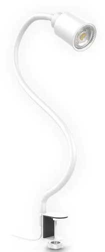 LED Klemmleuchte Leselampe mit flexiblem Arm, 5W GU10 - Kategorie: Lampe, mit flexiblem Arm für individuelle Ausleuchtung und einfacher Montage, ideal für jedes Zimmer und lange Lebensdauer von 25.000 Stunden.