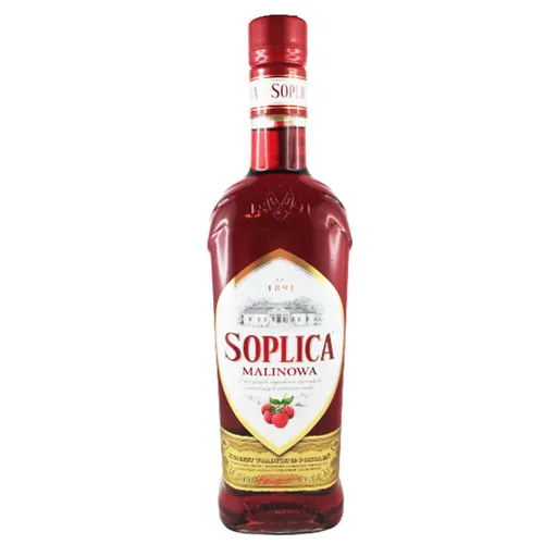 Soplica Malinowa Polnischer Likör Himbeere 0,5L 28% Vol. Himbeerlikör