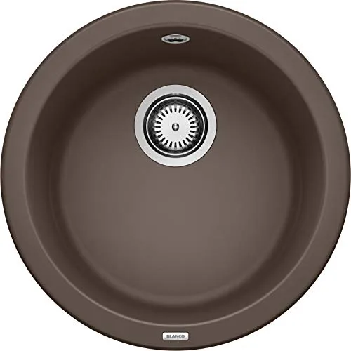 BLANCO RONDO Granitspüle aus SILGRANIT - Sanitäranlagen & Zubehör - Hochwertige Rundbecken-Spüle für 45 cm breite Unterschränke, ideal für kleine Küchen und Individualisten.