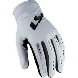 LS2 Bend Motorradhandschuhe, grau-weiß, Größe L für Männer