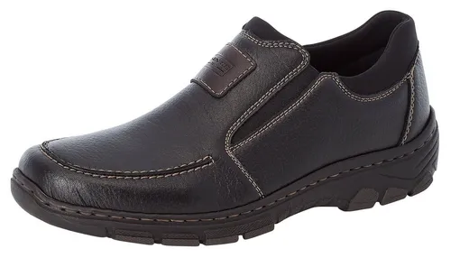 Rieker Herren Halbschuhe 19961 in schwarz von Rieker