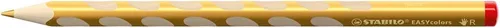 STABILO Dreikant-Buntstift EASYcolors R gold für Rechtshänder