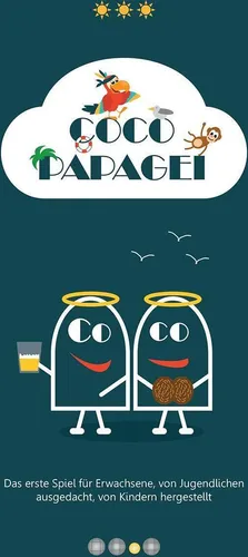 Coco Papagei Partyspiel – Lustiges Kartenspiel für Erwachsene