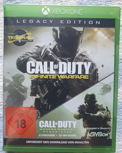Call Of Duty: Infinite Warfare - Legacy Edition für Xbox One - Erlebe packende Action mit Call Of Duty: Infinite Warfare - Legacy Edition. Das Spiel bietet fesselnde Abenteuer und ist optimal für Fans von spannenden Shooter-Spielen. USK ab 18 Jahren.