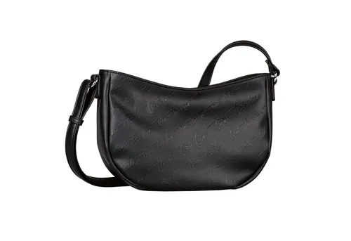 TOM TAILOR Denice Damen Umhängetasche - Mittelgroß und Modern - Umhängetasche in Schwarz mit Reißverschlussfächern, verstellbarem Schulterriemen und stilvollem Lederimitat. Ideal für den Alltag und modische Akzente.