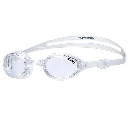 ARENA Unisex Schwimmbrille Airsoft - Schwimmbrille mit innovativen Air-Dichtungen für ein leichtes Tragegefühl, optimaler Sicht und UV-Schutz. Ideal für Freizeitschwimmer und regelmäßige Nutzung.