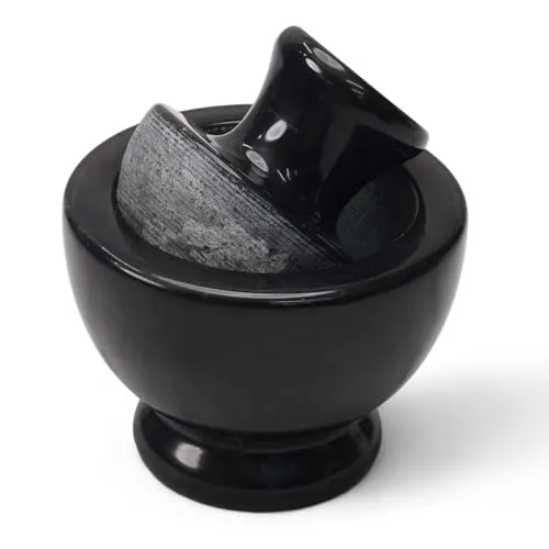 Mörser & Stößel Schwarz von MARBLOUS KRAFTS