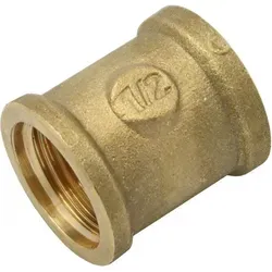 Messing Rohrmuffe 1/2' Dn15 Muffe Verbinder Gewinde-fitting