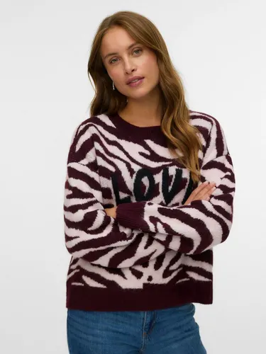 Vero Moda Pullover in Bordeaux - M