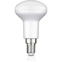 ledscom.de E14 LED Leuchtmittel, R50, warmweiß (2700 K), 5,2 W, 485lm, 112°, matt