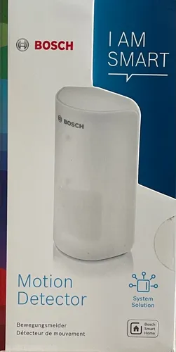 Bosch Smart Home Bewegungsmelder - Bewegungsmelder mit App-Benachrichtigung und hoher Zuverlässigkeit, inklusive Unterkriechschutz und Abrissalarm. Ideal für sichere Räume.