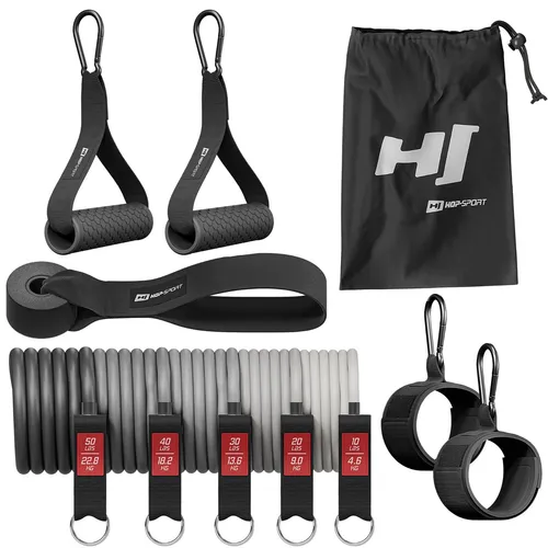 Hop-Sport Widerstandsbänder set HS-R060RT Expander Gummibänder