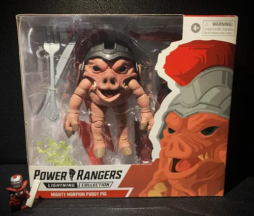 Power Rangers Figur Mighty Morphin Pudgy Pig Lightning Collection Hasbro Neu OVP