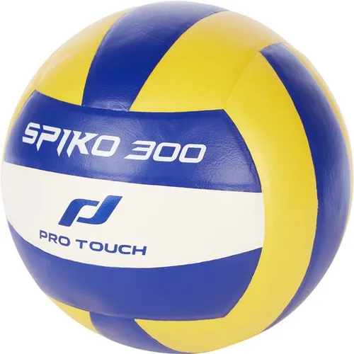 PRO TOUCH Volleyball SPIKO 300 - Volleyball mit klassischer Panel-Struktur, weicher Haptik und Polyurethan-Oberfläche für optimalen Grip – ideal für intensive Spiele am Netz.
