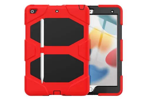 Lobwerk Tablet-Hülle 3in1 Hülle für Apple iPad Mini 6 2021 6 Generation, Sturzdämpfung, Aufstellfunktion, Outdoor