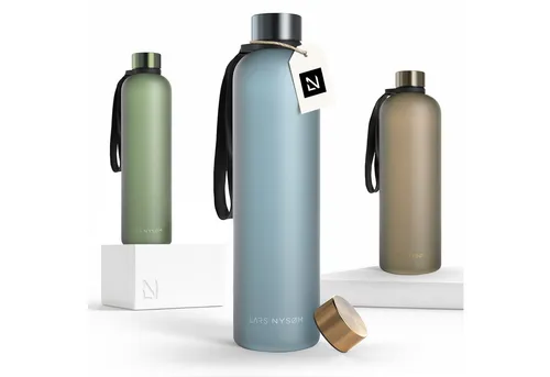 LARS NYSØM Trinkflasche Blæst in blau von LARS NYSØM