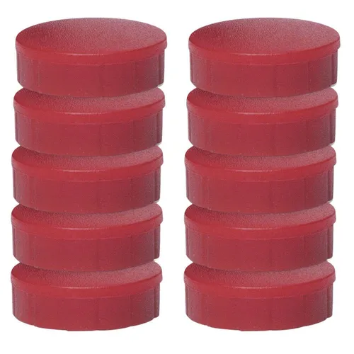Magnet MAULsolid 20 mm - 10 St. farbig sortiert, bruchsicheres Design und umweltfreundliche Verpackung