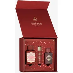 Lattafa Badee Al Oud Sublime Geschenkset, 3-teilig - Erlebe mit dem 3-teiligen Lattafa Badee Al Oud Sublime Geschenkset ein harmonisches Dufterlebnis. Perfekt für jeden Anlass, bietet es Eleganz und Vielseitigkeit mit einem tollen Preis-Leistungs-Verhältnis.