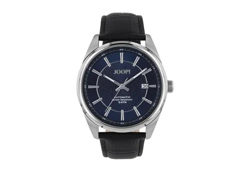 Joop! Herren-Armbanduhr 2040168 - Elegante Joop! Herren-Armbanduhr 2040168 aus Edelstahl mit präzisem Uhrwerk. Robustes Mineralglas und stilvolles Lederarmband bieten Komfort und Langlebigkeit. Wasserdicht bis 5 bar und ideal für jeden Anlass.