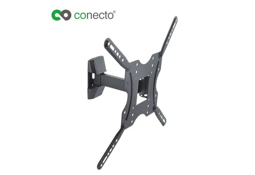 conecto TV-Wandhalterung TV Wandhalter für LCD LED Fernseher & Monitor, (bis 55 Zoll, neigbar, schwenkbar)