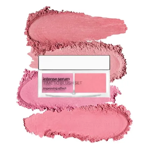 NEO MAKE UP Intense Serum Time To Blush Set Puderrouge Farbton 01 Pink 6 g