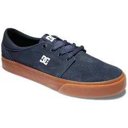DC Shoes Herren Trase Sd Sneaker - Navy Gum, 37 EU - Herren-Skateboardschuhe mit robustem Wildleder-Obermaterial und atmungsaktivem Mesh-Futter für optimalen Komfort und Langlebigkeit.