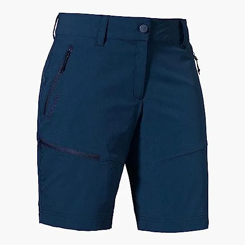 Schöffel Damen Shorts Toblach2, leichte und kühlende Wanderhose - Wanderhosen mit optimaler Passform, aus schnelltrocknendem Material und ausgestattet mit praktischen Taschen für höchsten Komfort beim Outdoor-Abenteuer.
