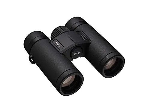 Nikon Monarch M7 10x30 - Kompaktes Fernglas mit 10-facher Vergrößerung, weites Sehfeld und wasserabweisender Vergütung für brilliante Sicht bei jedem Wetter