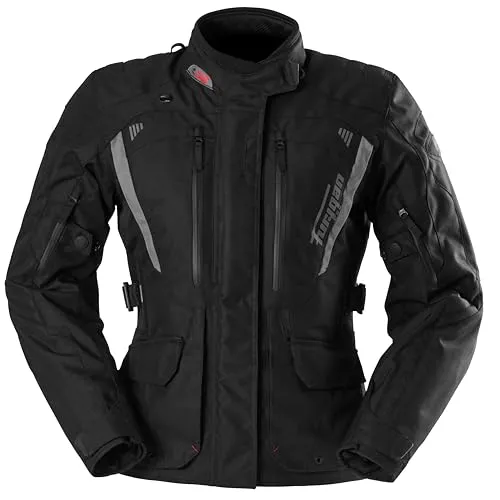 Furygan Apalaches Evo Damen Motorradjacke XL - Wasserdichte und atmungsaktive Motorradjacke für Damen mit herausnehmbaren Protektoren, ideal für sicheres Fahren bei jedem Wetter.