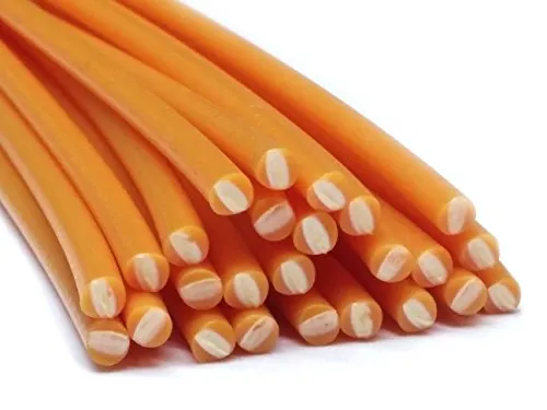 Kunststoffschweißdraht PE-HD 4mm Rund Orange (RAL2000) 25 Stäbe HDPE