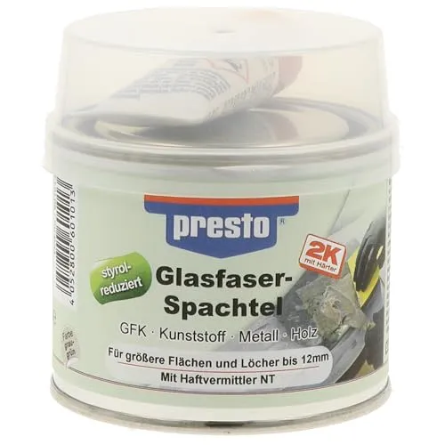 presto 601013 Glasfaser-Spachtel styrolreduziert 250 g