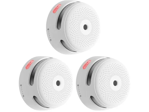 X-SENSE 3x XS01-M Rauchmelder (WLAN-Rauchmelder, kompatibel mit FS31/FS61/FS121, SBS50 Basisstation)