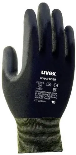 Uvex 6024806 unilite / unipur Polyamid, Polyurethan Montagehandschuh Größe (Handschuhe): 6 EN 388 1 Paar