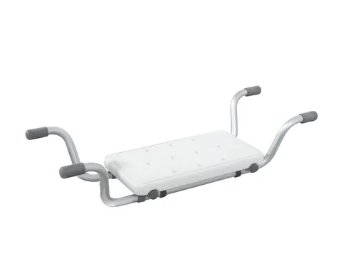 RIDDER Badewannen-Sitz / - Schemel Sid weiß - WC-Sitze mit verstellbarem Wannensitz für einfaches Waschen in der Badewanne, belastbar bis 100 kg und ergonomisch gestaltet.