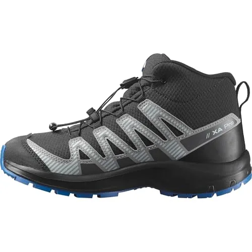 Salomon XA Pro V8 Mid WP Kinder Wanderschuhe in blau von Salomon