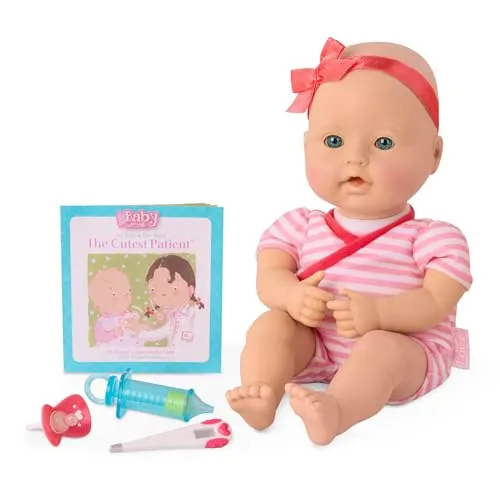 Baby Sweetheart - Medizinische Zeit - 31cm Baby-Puppe - Weicher Körper - Check-Up Zubehör - Vorgetäuschtes Spiel - Spielzeug für Kinder ab 3 Jahren