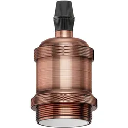 ledscom.de E27 Fassung RETRA, bronze, 230V AC, max. 60W