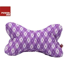 POWER INN® Leseknochen | Lila | Nackenkissen | Reisekissen