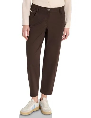 Cecil Mid Waist Barrel Leg Hose im Casual Fit von CECIL