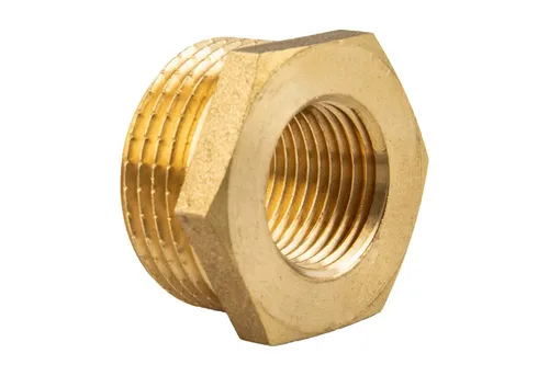 Tecuro - Reduzierstück Außengewinde G 1 X Innengewinde Rp 3/4 Zoll, Ms-blank Cw617n