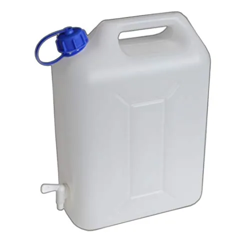 BENSON 20L Wasserkanister für Camping und Urlaub, Wassertank, Kanister, Wasserbehälter, Geruchsneutral und Lebensmittelecht - mit Auslaufhahn