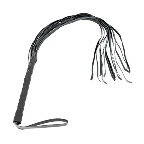 Erotic Fashion ra7715 Peitsche 65 cm, mit schwarzem Leder Peitsche 14 Strängen, 1er-Pack (1 x 1 Stück)